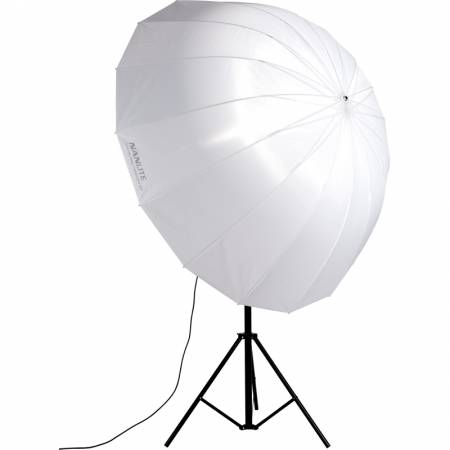NanLite U-165DT - parasol transparentny, głąboki, 165cm